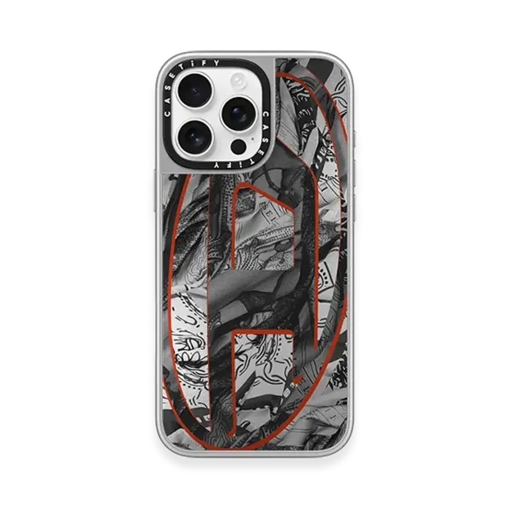 Diesel 60339 Casetify Moulded Case Iphone 16 Pro Max "Multicolor Block"