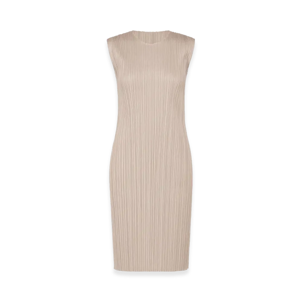 PLEATS PLEASE ISSEY MIYAKE New Colorful Basics 4 "Greige"
