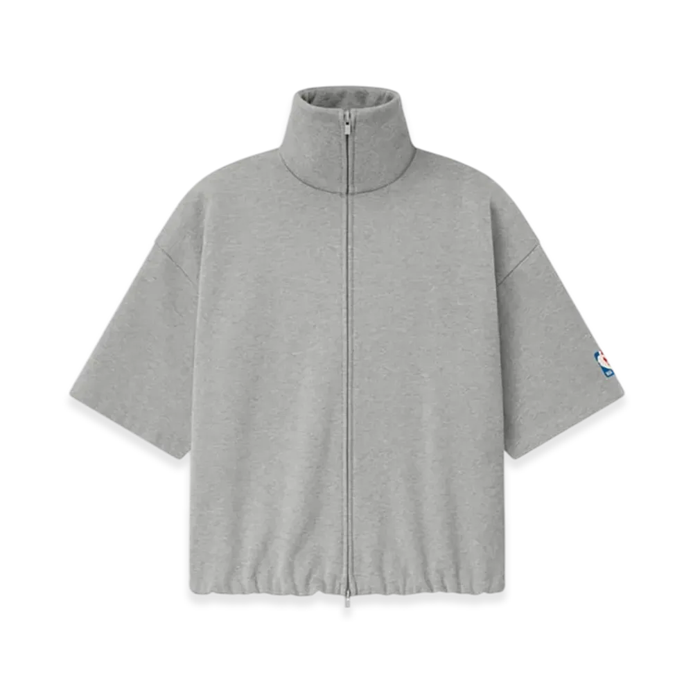 FEAR OF GOD ESSENTIALS NBA High Neck Jacket "Concrete Heather"