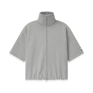 FEAR OF GOD ESSENTIALS NBA High Neck Jacket "Concrete Heather"