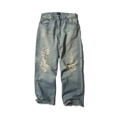 Lee x BEAMS 101 Clush Denim Pants "Light Used" LB0624