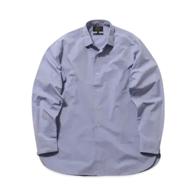 BEAMS REG Collar 120/3 Broad Classic Fit "Blue"