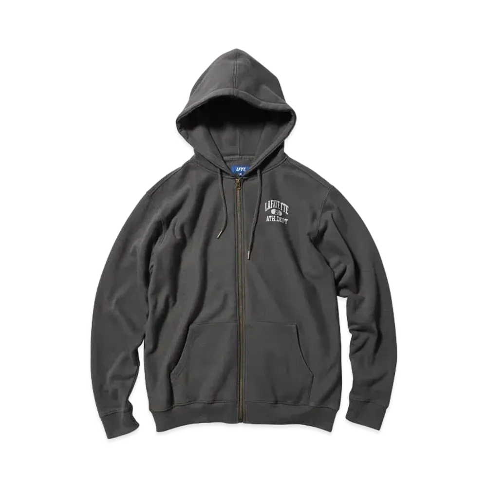 LFYT WORN OUT ATHLETICS ZIP HOODIE "BLACK"