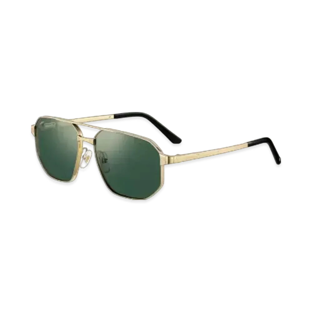 Cartier Santos de Cartier Sunglasses "Green"