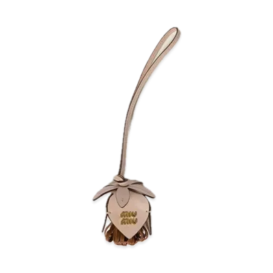 MIU MIU Leather Trick "Powder Beige/Cognac"