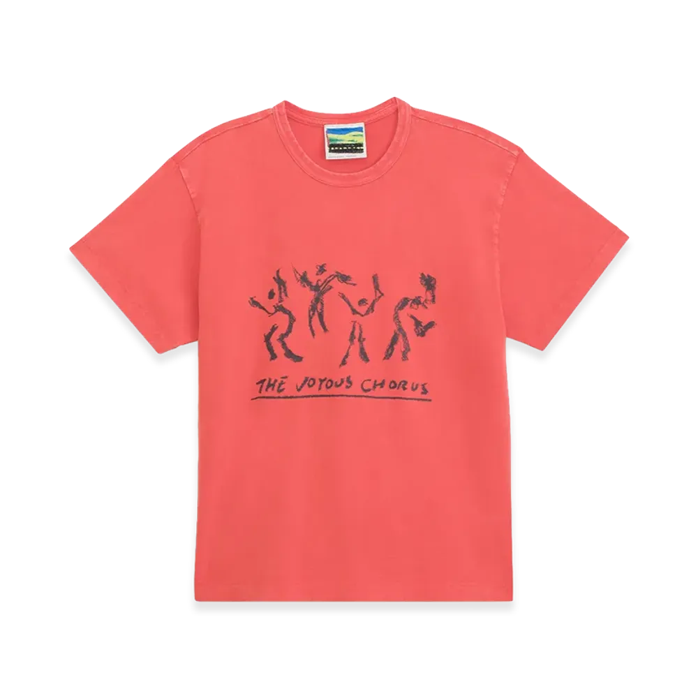 OTW by Vans x Julian Klincewicz Washed T-Shirt "Mandarin Red"