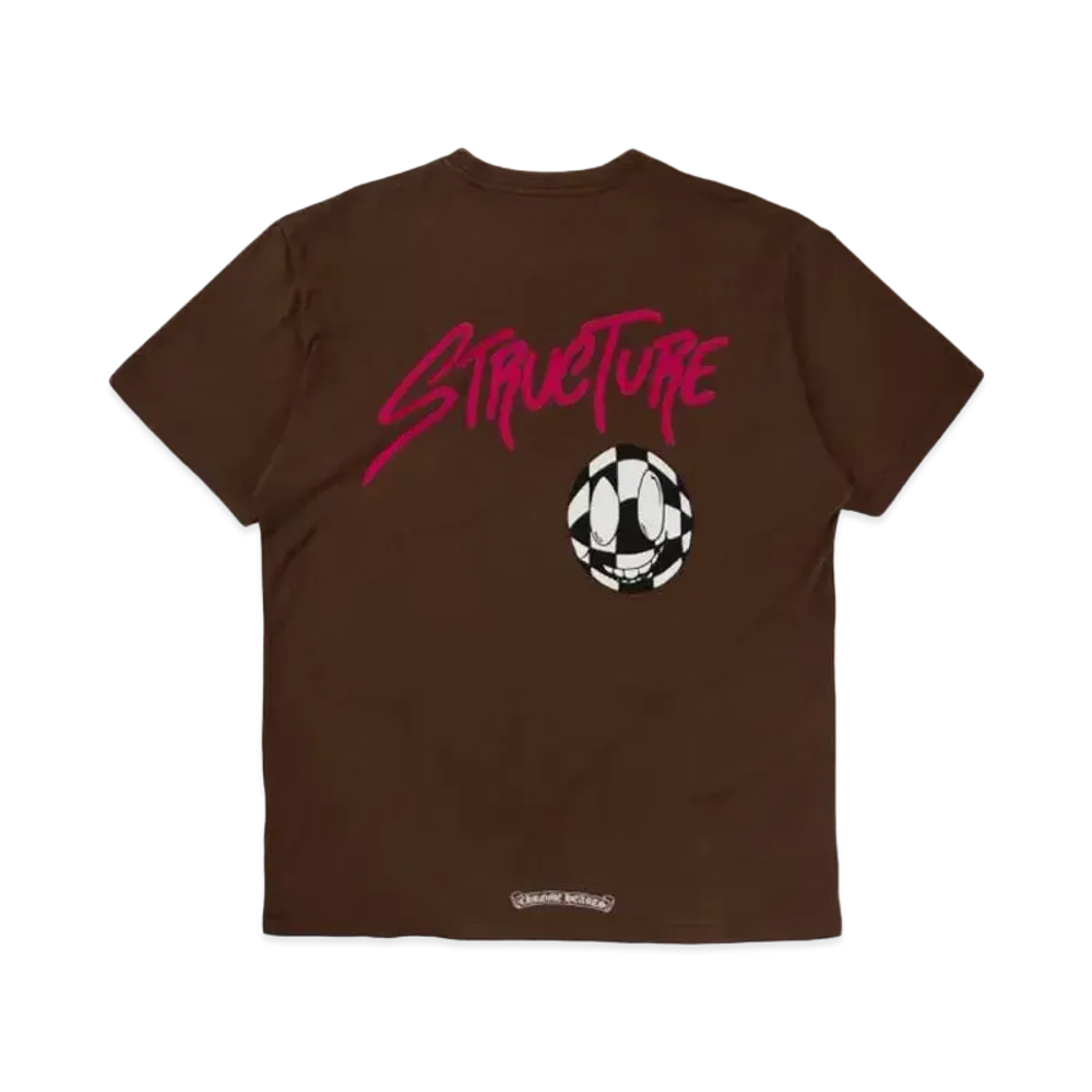 Chrome Hearts PPO Structure T-shrt Matty Boy Back Print "Brown"