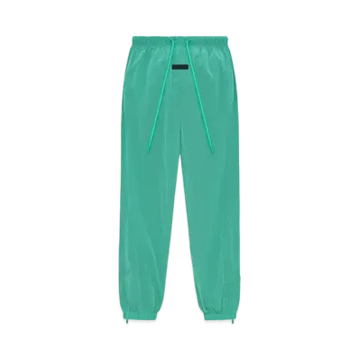 FEAR OF GOD ESSENTIALS Crinkle Nylon Trackpants "Mint Leaf"