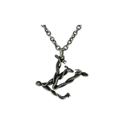 Louis Vuitton LV Snake Pendant "Silver"
