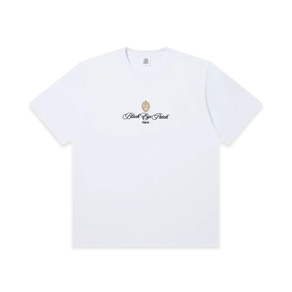 BlackEyePatch Royal Suite Logo Heavyweight Tee "White"