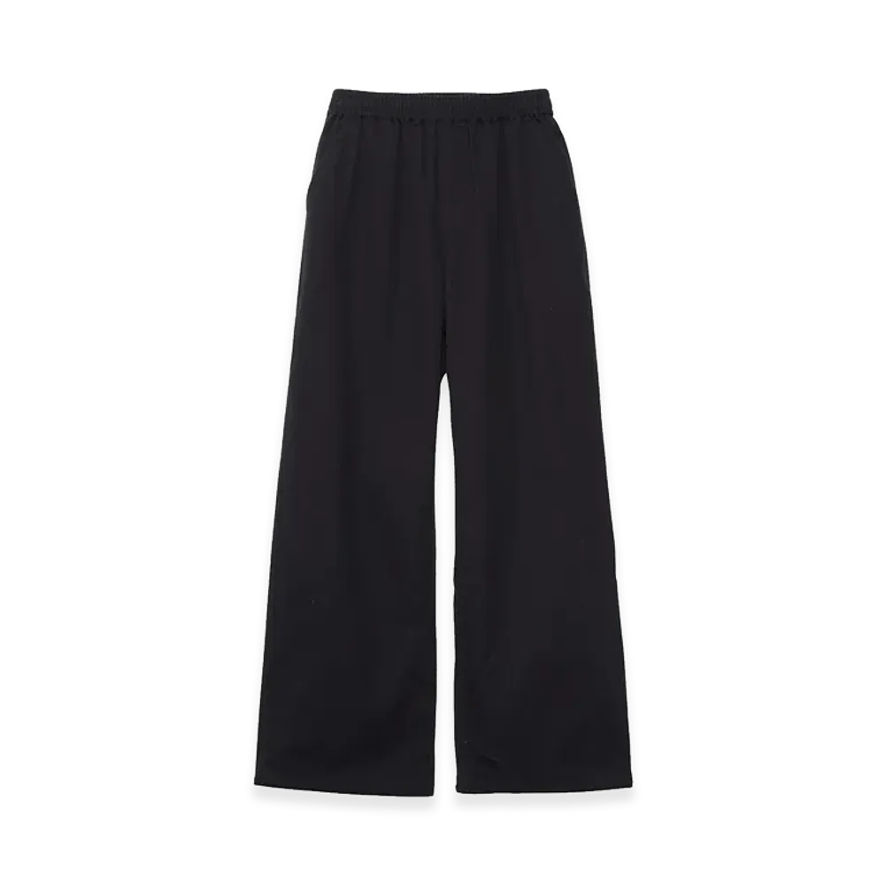 X-Girl Women's Faded Face Label Easy Pants "Black"