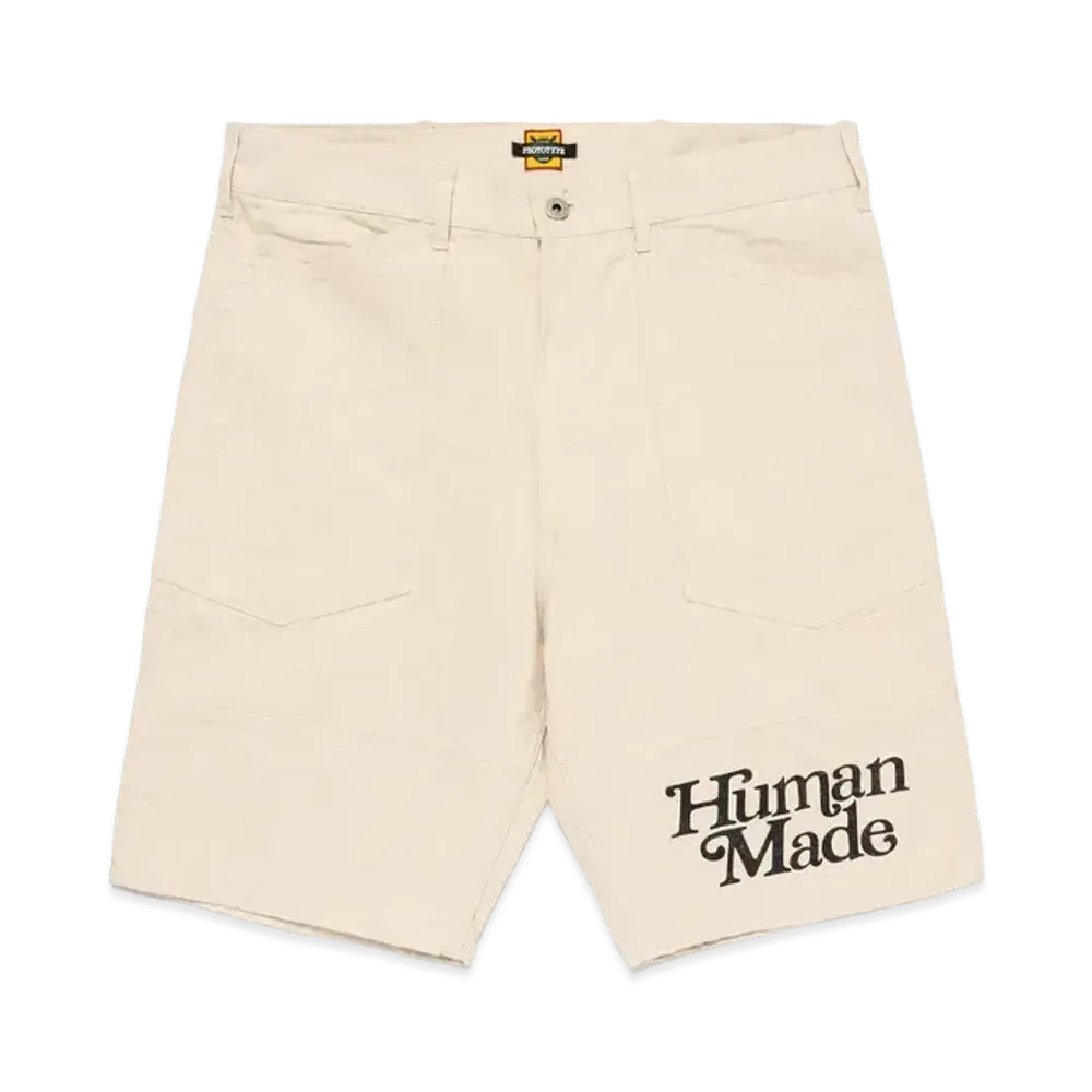 HUMAN MADE Work Shorts "White"