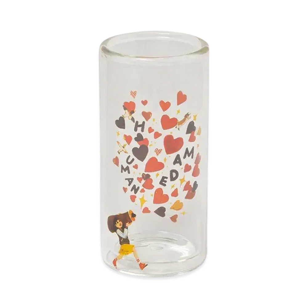 HUMAN MADE Keiko Sootome Double Wall Glass "Red"