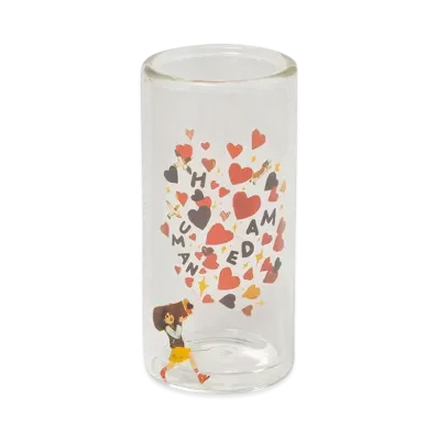 HUMAN MADE Keiko Sootome Double Wall Glass "Red"