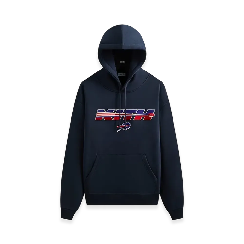 Kith x the NFL Buffalo Bills Vintage Nelson Hoodie "Nocturnal"
