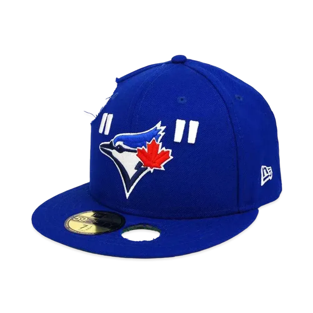 NEW ERA x OFF-WHITE x MLB TORONTO BJ CAP "Blue Red"