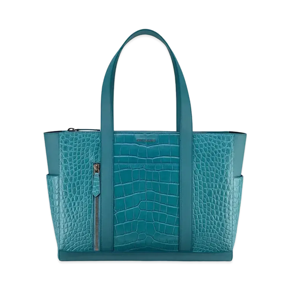 BVLGARI Bvlgari Man Tote Bag Japan Exclusive "Cerulean Topaz Light Blue"