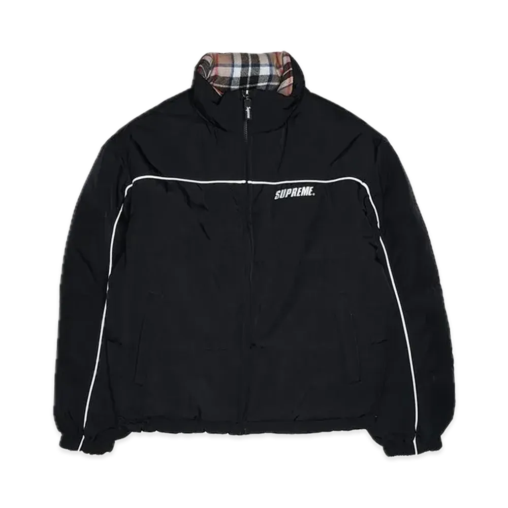 Supreme Reversible Puffer Jacket "Black"
