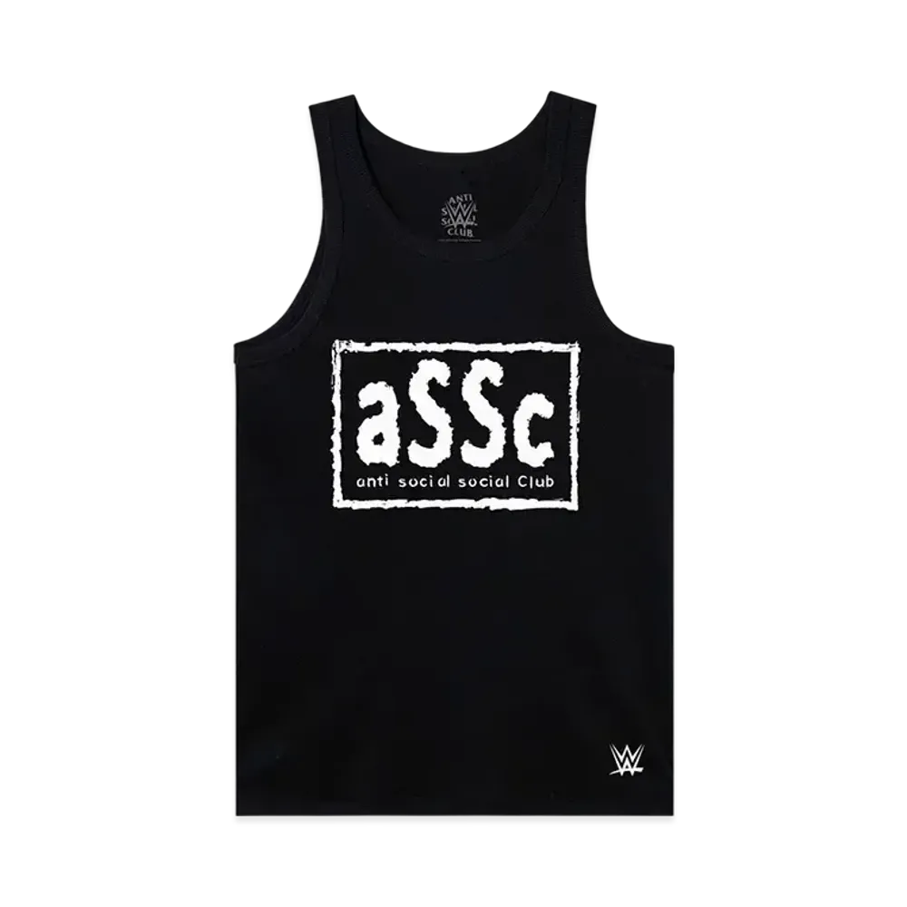 ANTI SOCIAL SOCIAL CLUB x WWE NWO Rib Knit Tank Top "Black"