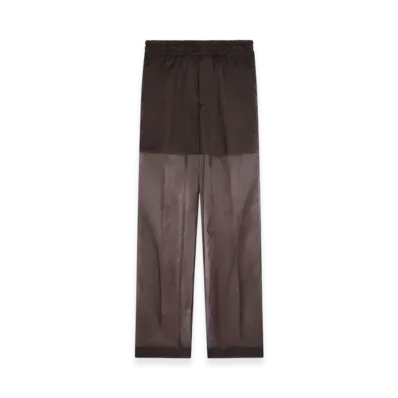 DRIES VAN NOTEN Layered Pants "Brown"