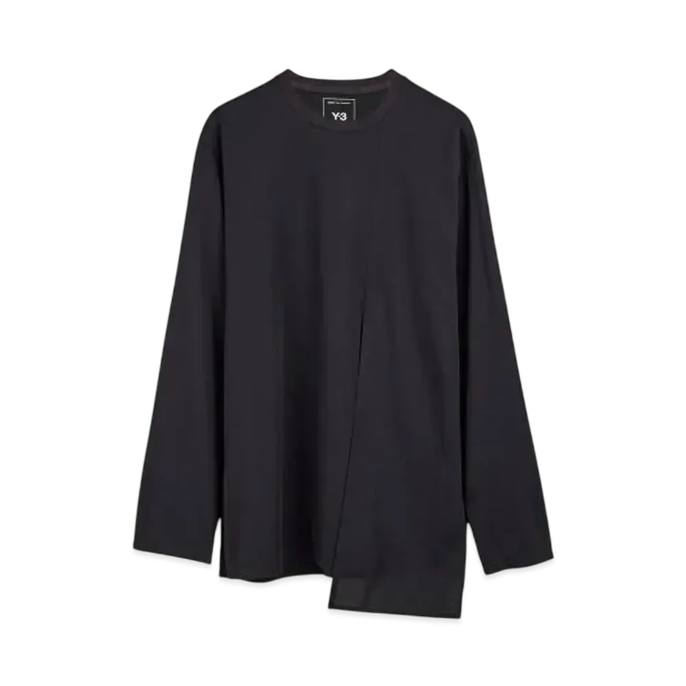 Y-3 U Premium Long Sleeve Tee "Black"