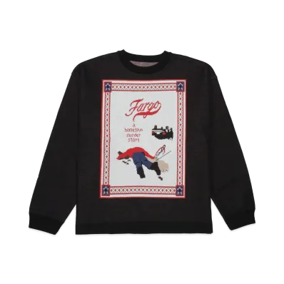 weber x FARGO x crepuscule knit "Black"