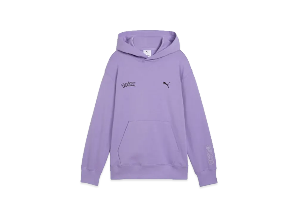 PUMA x Pokemon Kids Relaxed Graphic Hoodie TR "Lavender Alert"