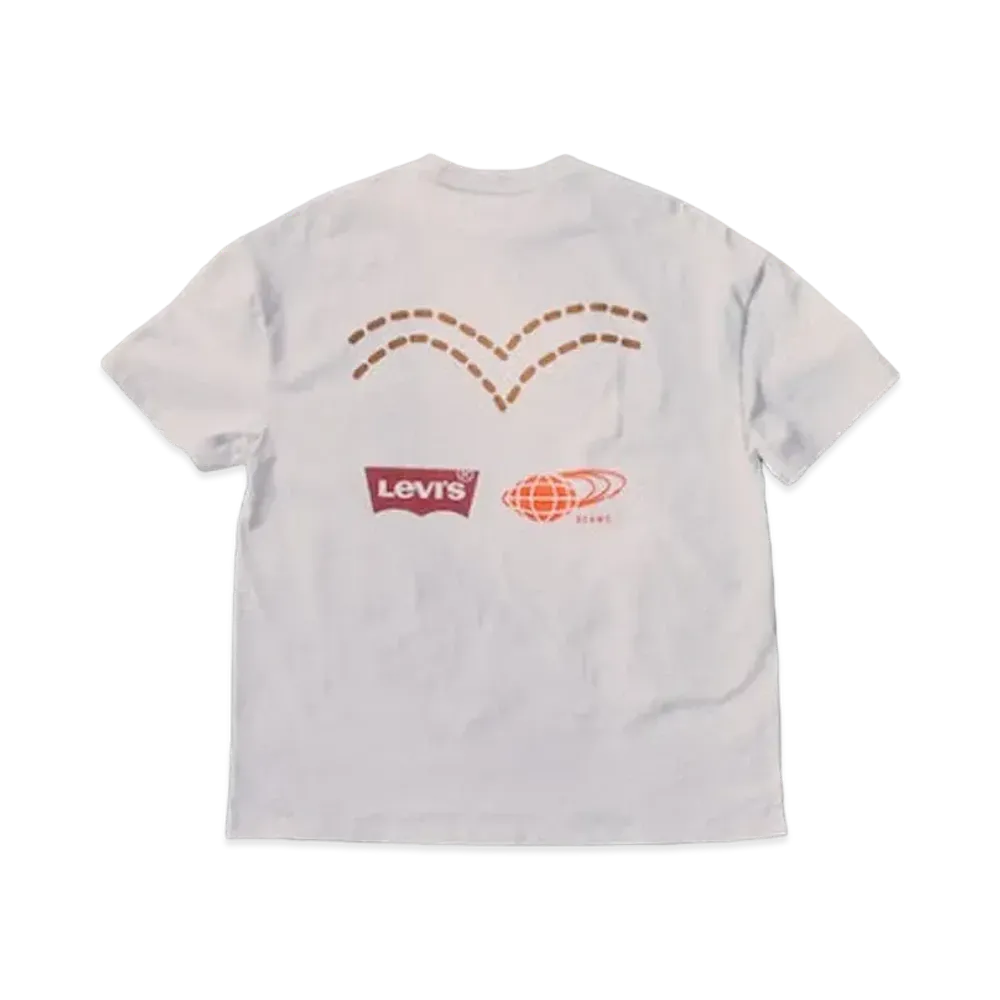 Levi's x BEAMS Graphic T-Shirt "White"