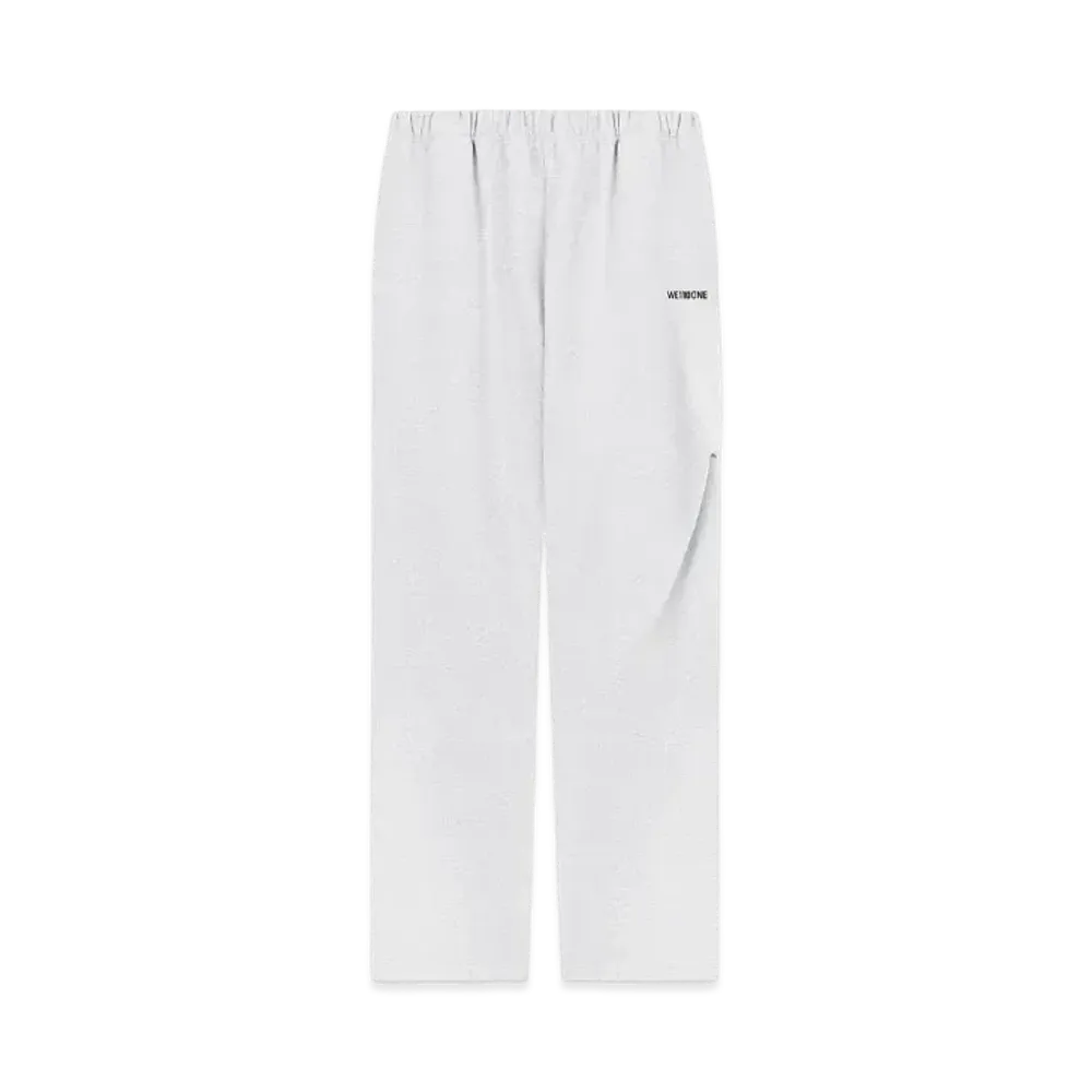 WE11DONE Wide Jogger Pants "Melange Gray"
