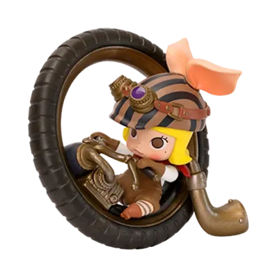 POP MART MOLLY STEAM PUNK Piggy Bike
