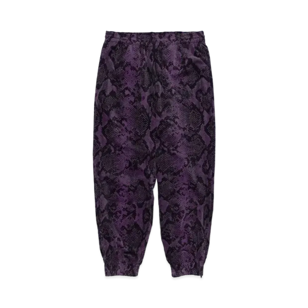 WACKO MARIA PYTHON VELVET PANTS "Purple"