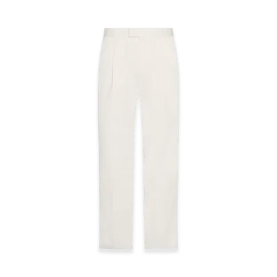The Row Belamy Cotton and Cashmere Pants "White"