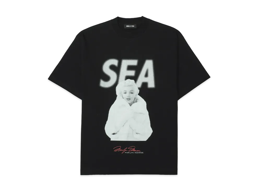 WIND AND SEA Marilyn Monroe Winter S/S Tee "Black"