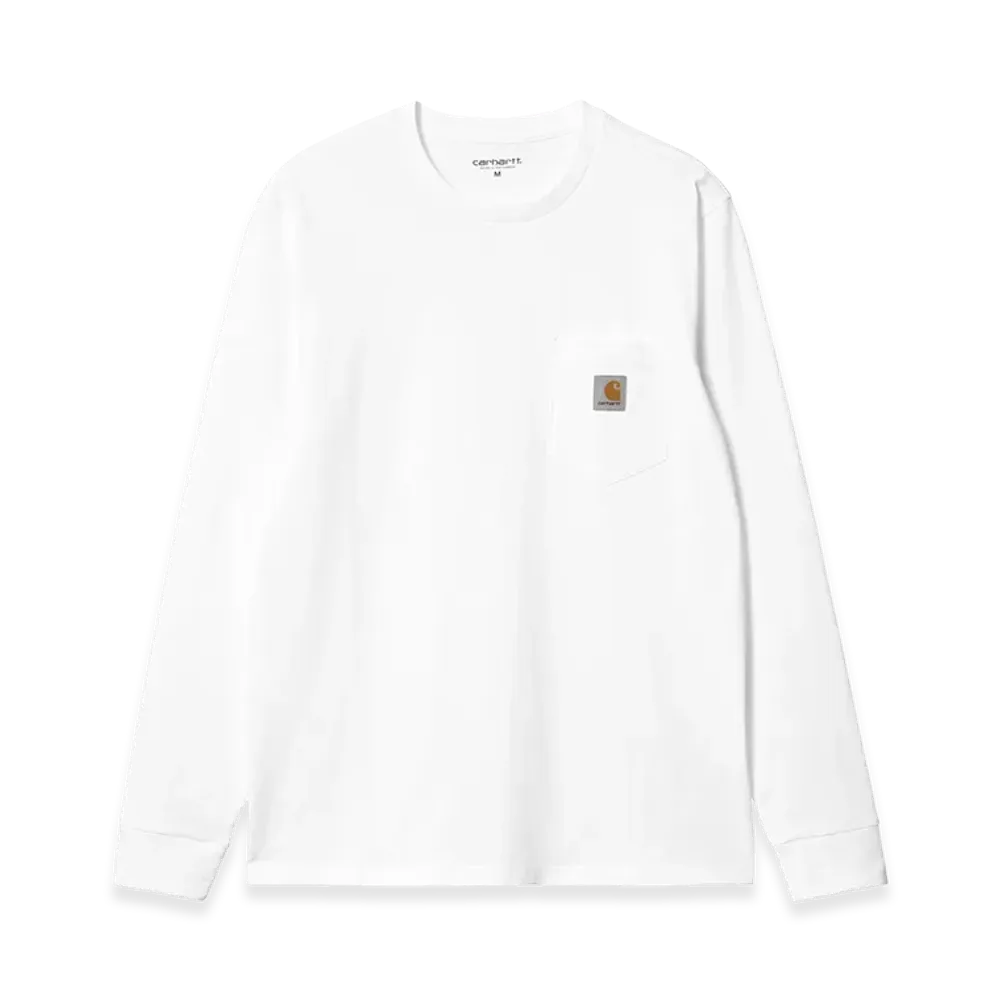 Carhartt WIP L/S Pocket T-Shirt "White"