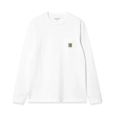 Carhartt WIP L/S Pocket T-Shirt "White"