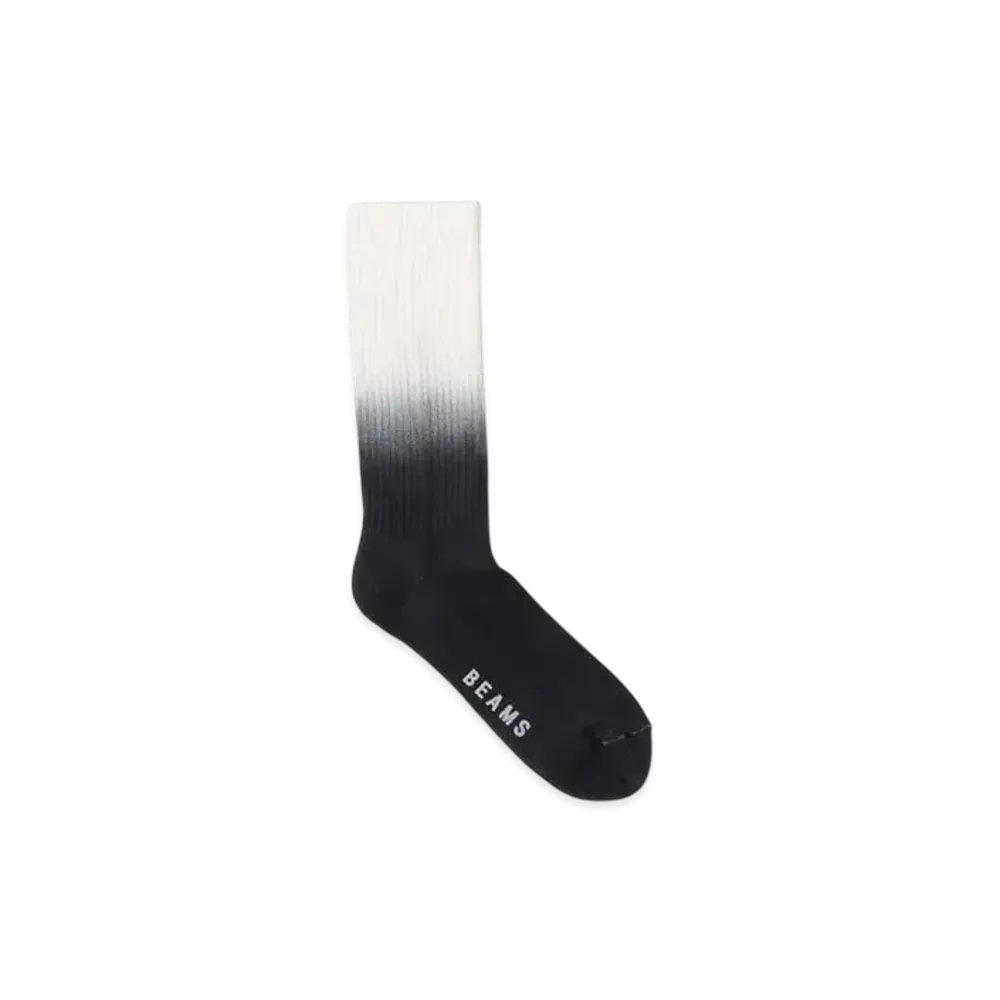 BEAMS Gradient Socks "Black"