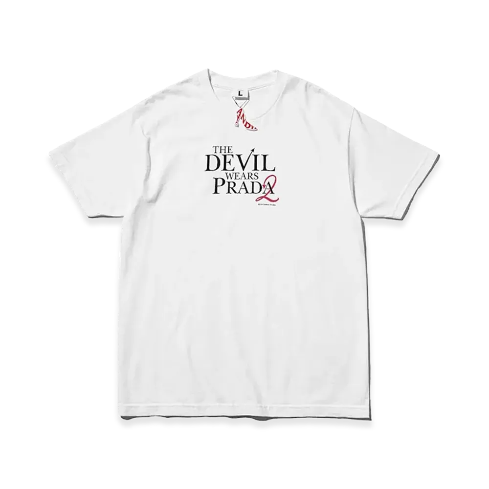 weber x The Devil Wears Prada2 T shirt with Key Chain (Andy) "White"