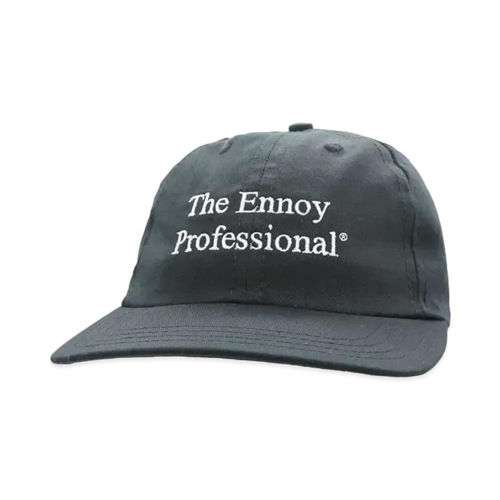 ENNOY Cotton Cap (The Ennoy Professional Logo) "Black" (24SS)