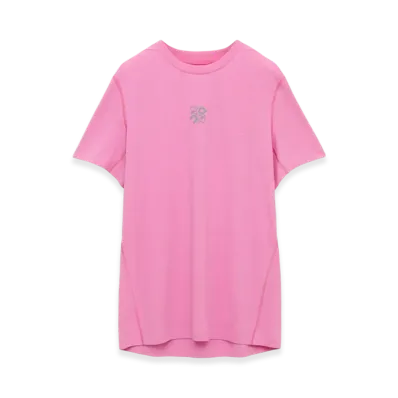 LOEWE x On Women's Running Active T-Shirt in Technical Jersey "Black"