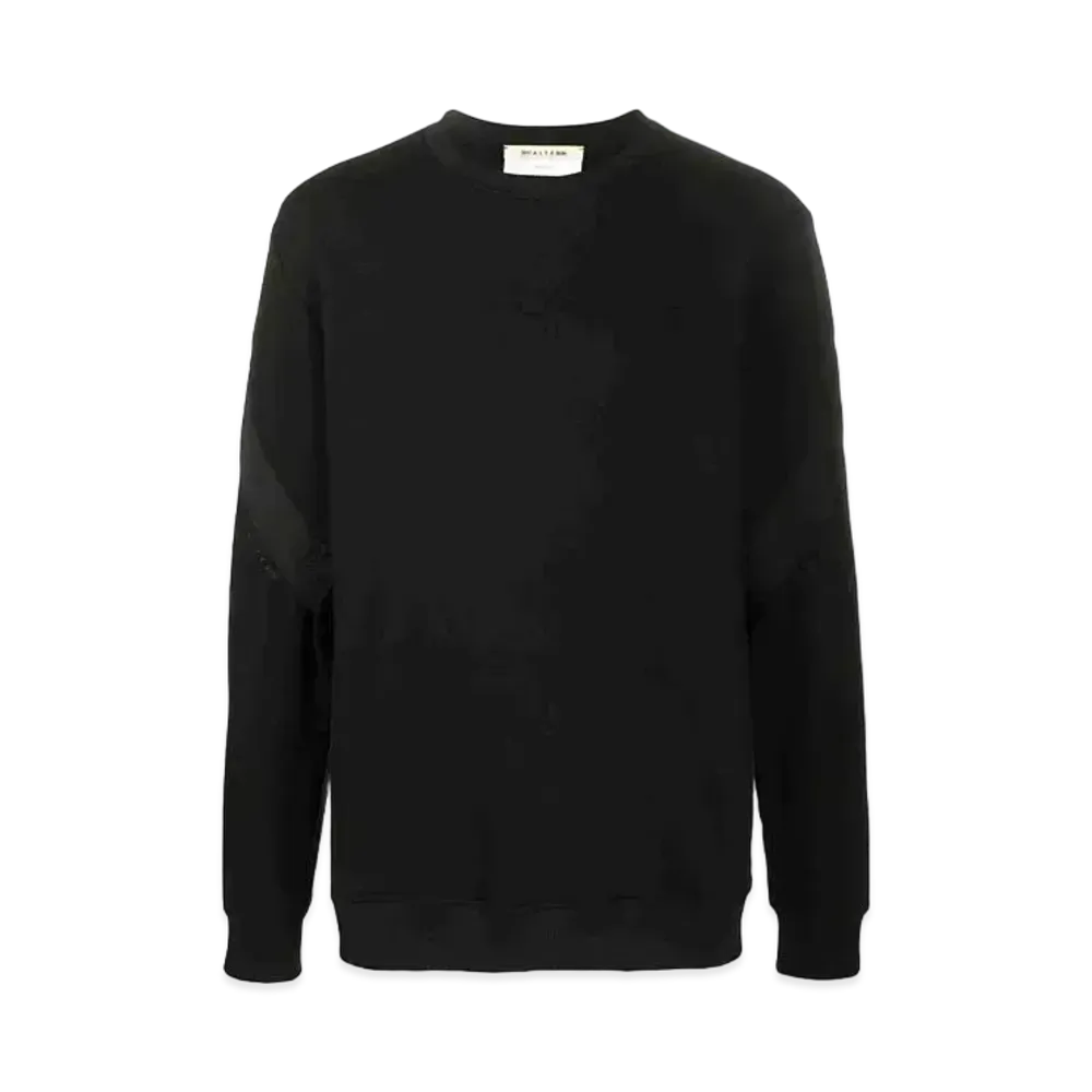 1017 ALYX 9SM Long Sleeve Sweatshirt "Black"