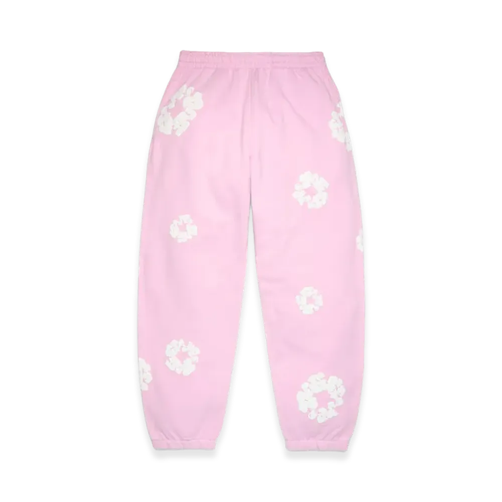 DENIM TEARS Cotton Wreath Sweatpants "Powder Pink"