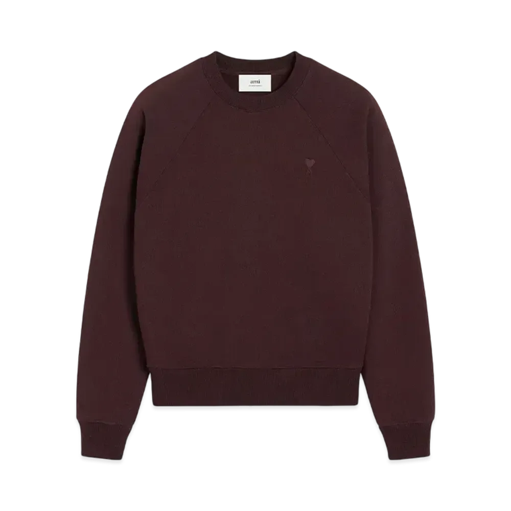 AMI PARIS Amidou Cool Sweatshirt "Aubergine"