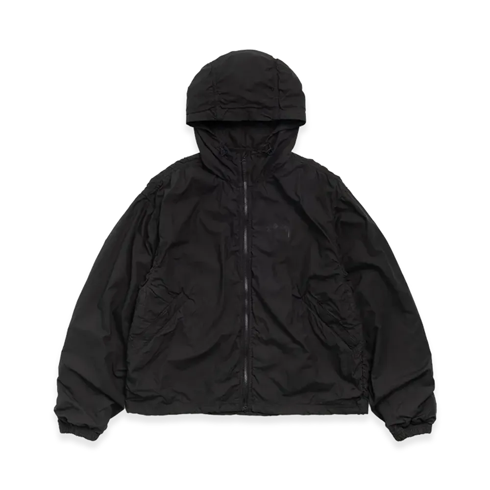 Stussy Double Cotton Hooded Jacket "Black"