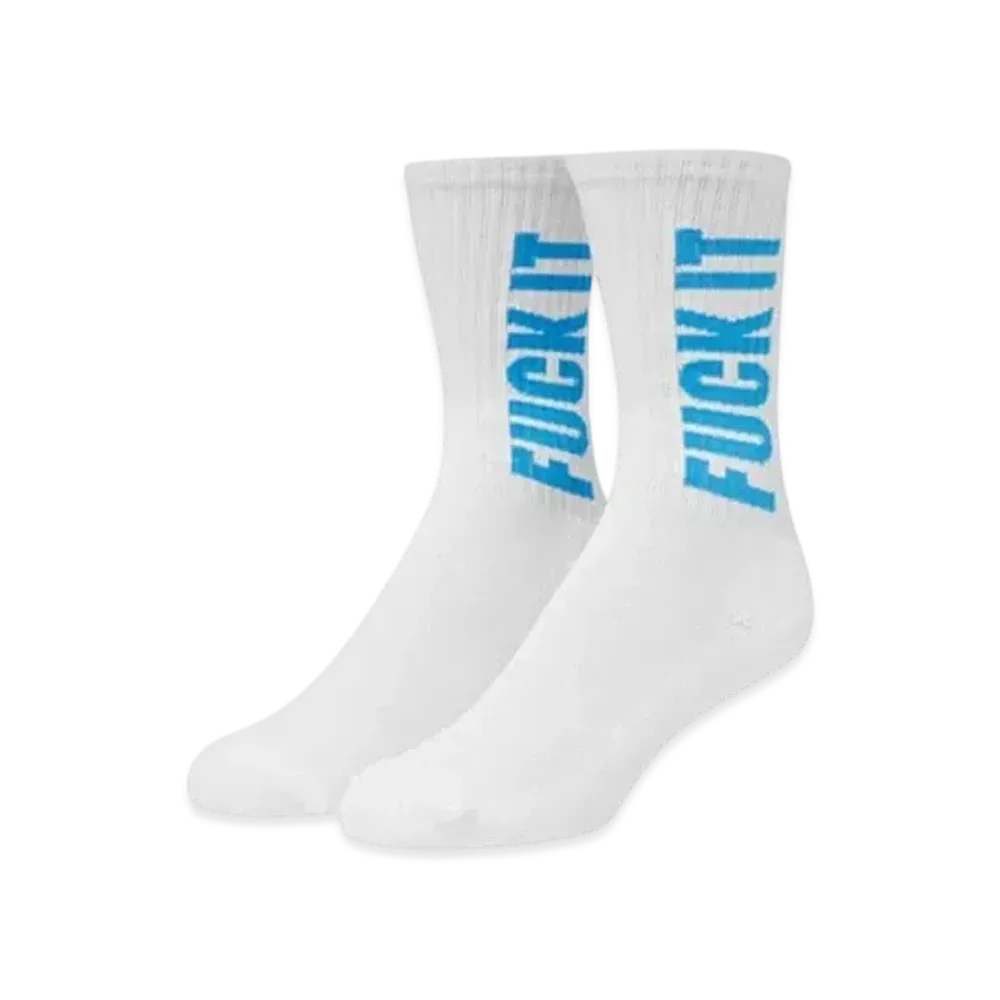 HUF Sidewinder Crew Socks "White"