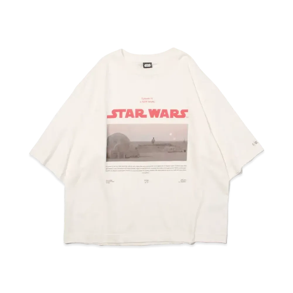 F/CE. x STAR WARS Tatooine Tee "White"