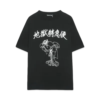 F-LAGSTUF-F Delivery Hells "地獄特急便"S/S T Exclusive "BLACK"