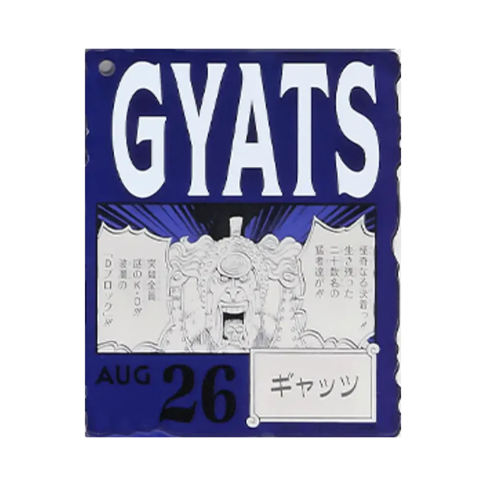 BANDAI "Ichiban Kuji" -ONE PIECE BASE SHOP Lottery 366DAYS OF BIRTHDAYS- Birth Month January-March Ryo Colors Acrylic Block Charm Prize 8/26 Gatz