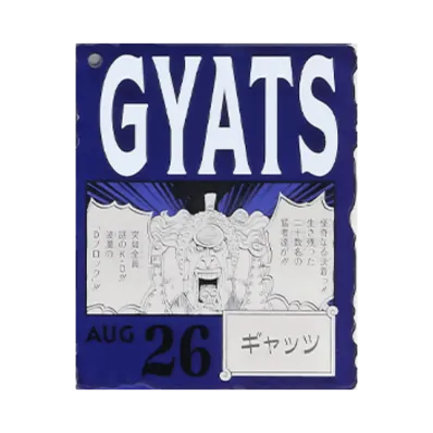 BANDAI "Ichiban Kuji" -ONE PIECE BASE SHOP Lottery 366DAYS OF BIRTHDAYS- Birth Month January-March Ryo Colors Acrylic Block Charm Prize 8/26 Gatz