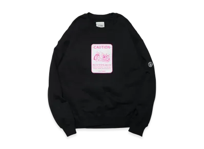VAULTROOM Caution Crewneck "Black"