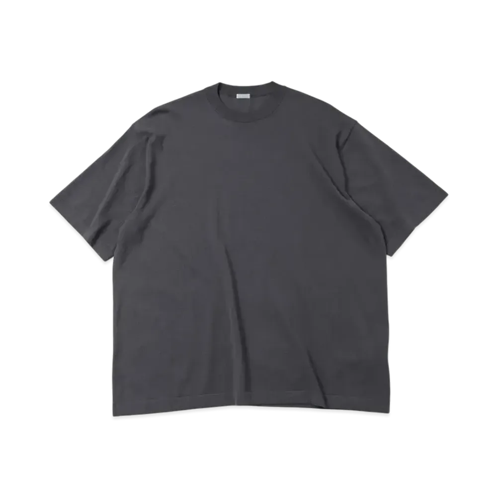 A.PRESSE High Twisted Cotton S/S T-Shirt "Grey"